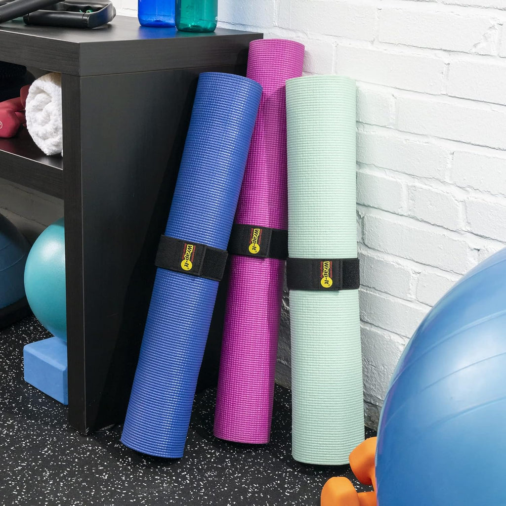 - Super-Stretch, 18" (6 Pack) - Elastic Hook and Loop Cinch Straps - Extension Cord Organizer, Hose and Cables Straps, Cord Wrap