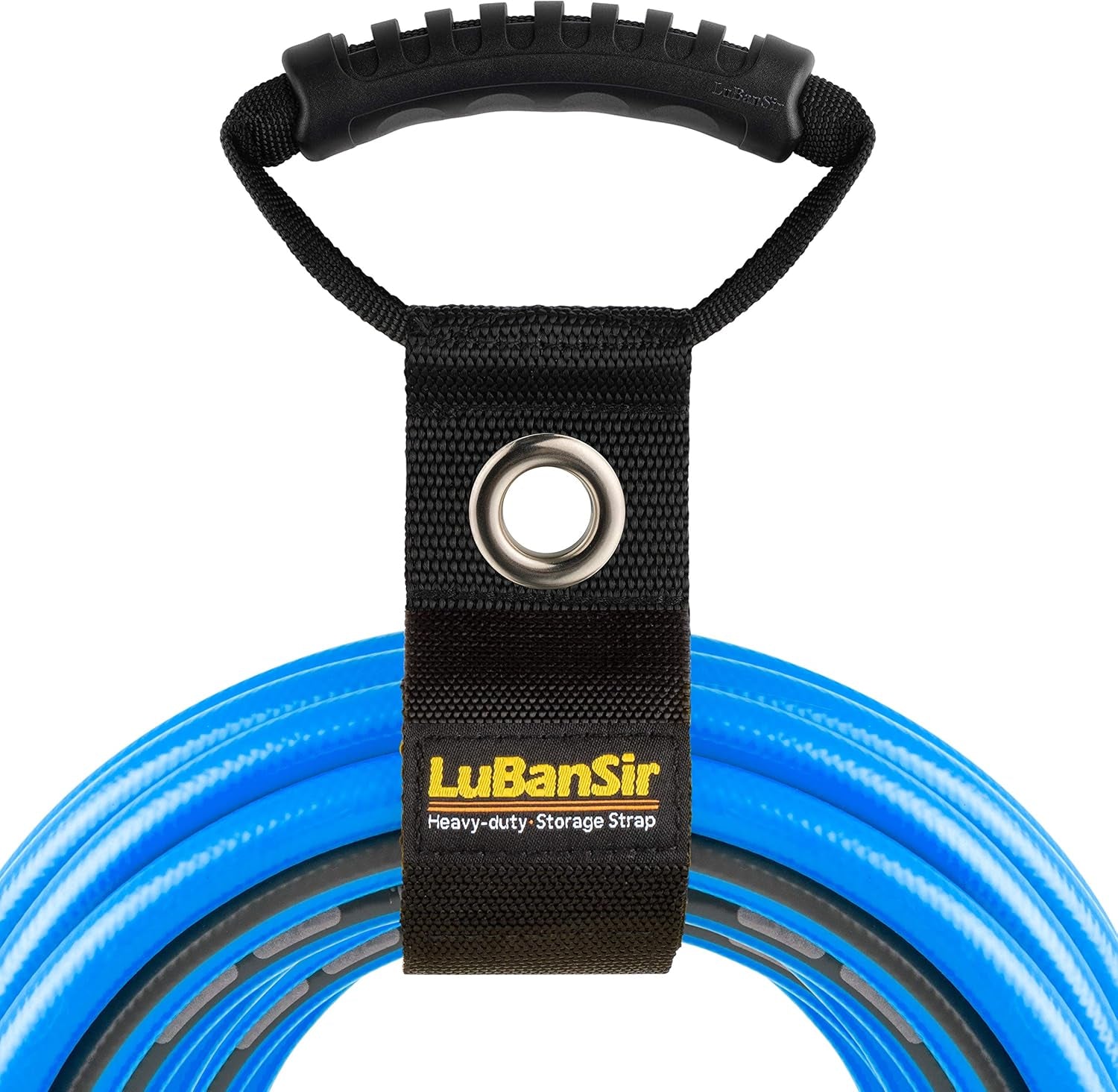 3 Pack Extension Cord Organizer, 22" Portable Hook and Loop Storage Straps with Grommet Fit Extension Cords, Cables, Ropes, Garden Water Hoses Carrying and Hanging